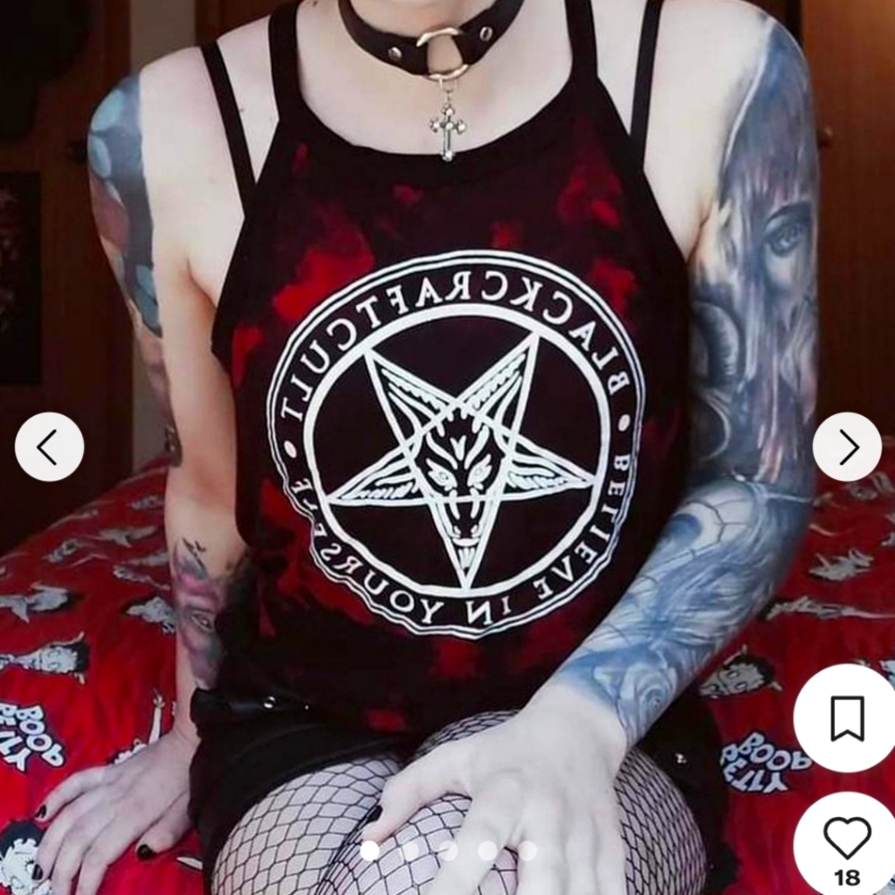 Blackcraft Cult Red and Black Tank Top
